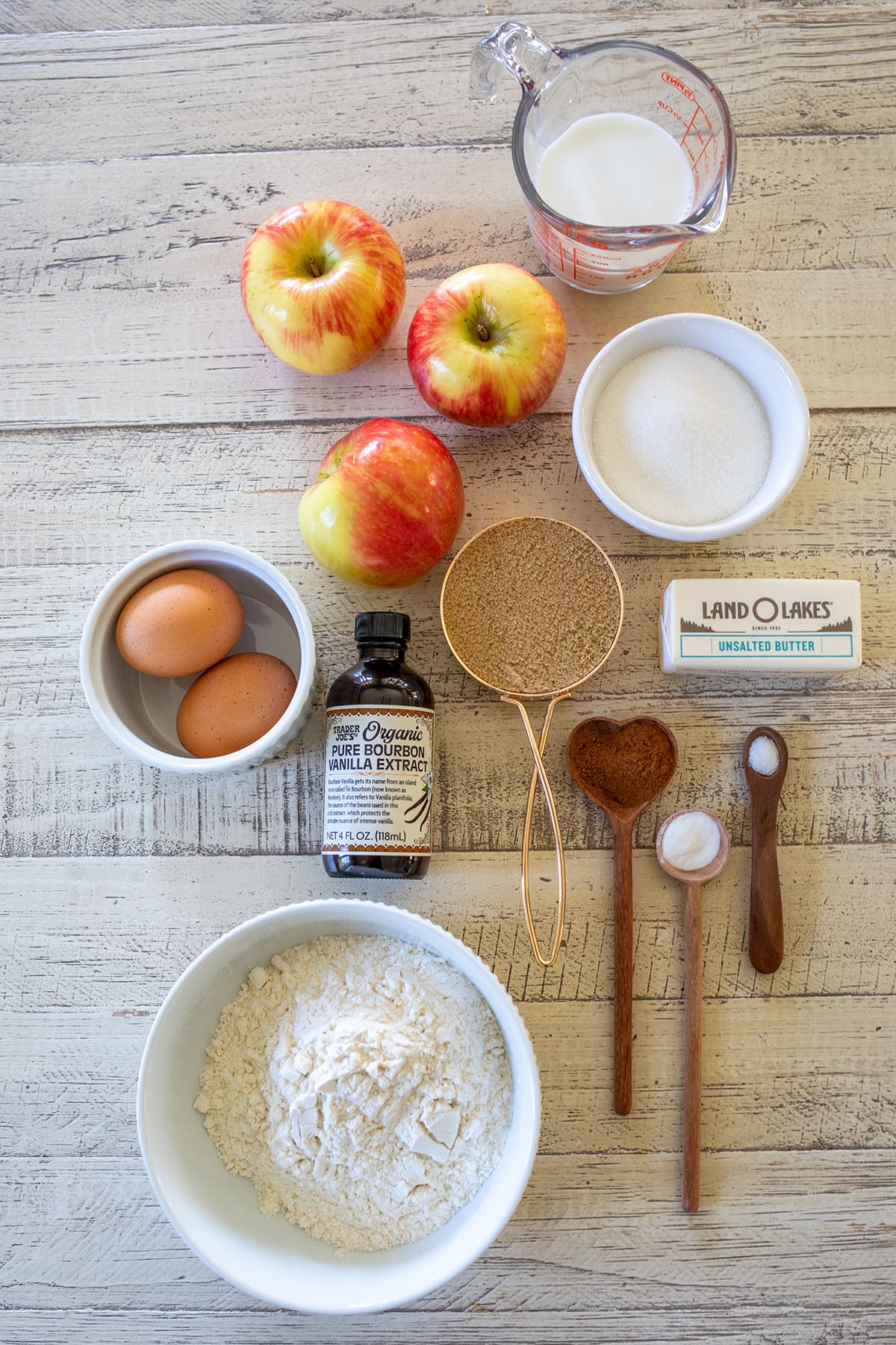 Apple Cinnamon Bread Ingredients