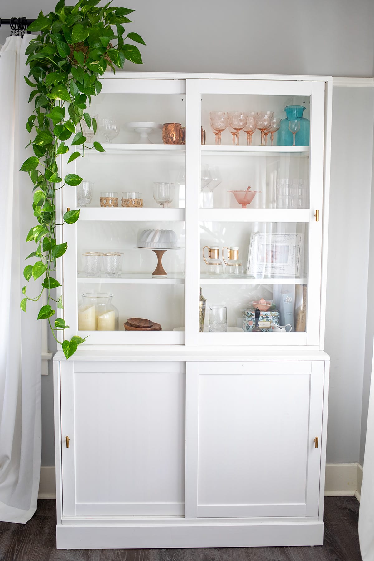 Christmas Curio Cabinet