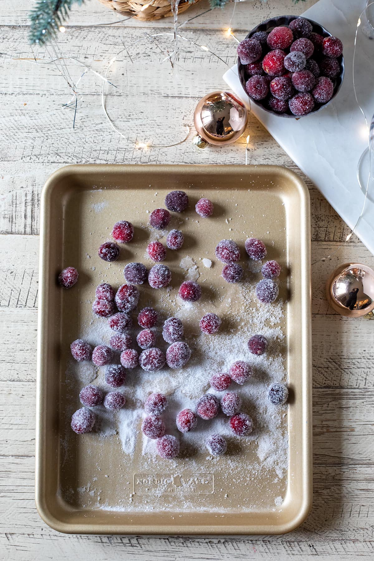 How to Make Sugared Cranberries