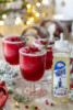 Frozen Pomegranate Christmas Margarita