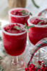 Frozen Pomegranate Christmas Margarita