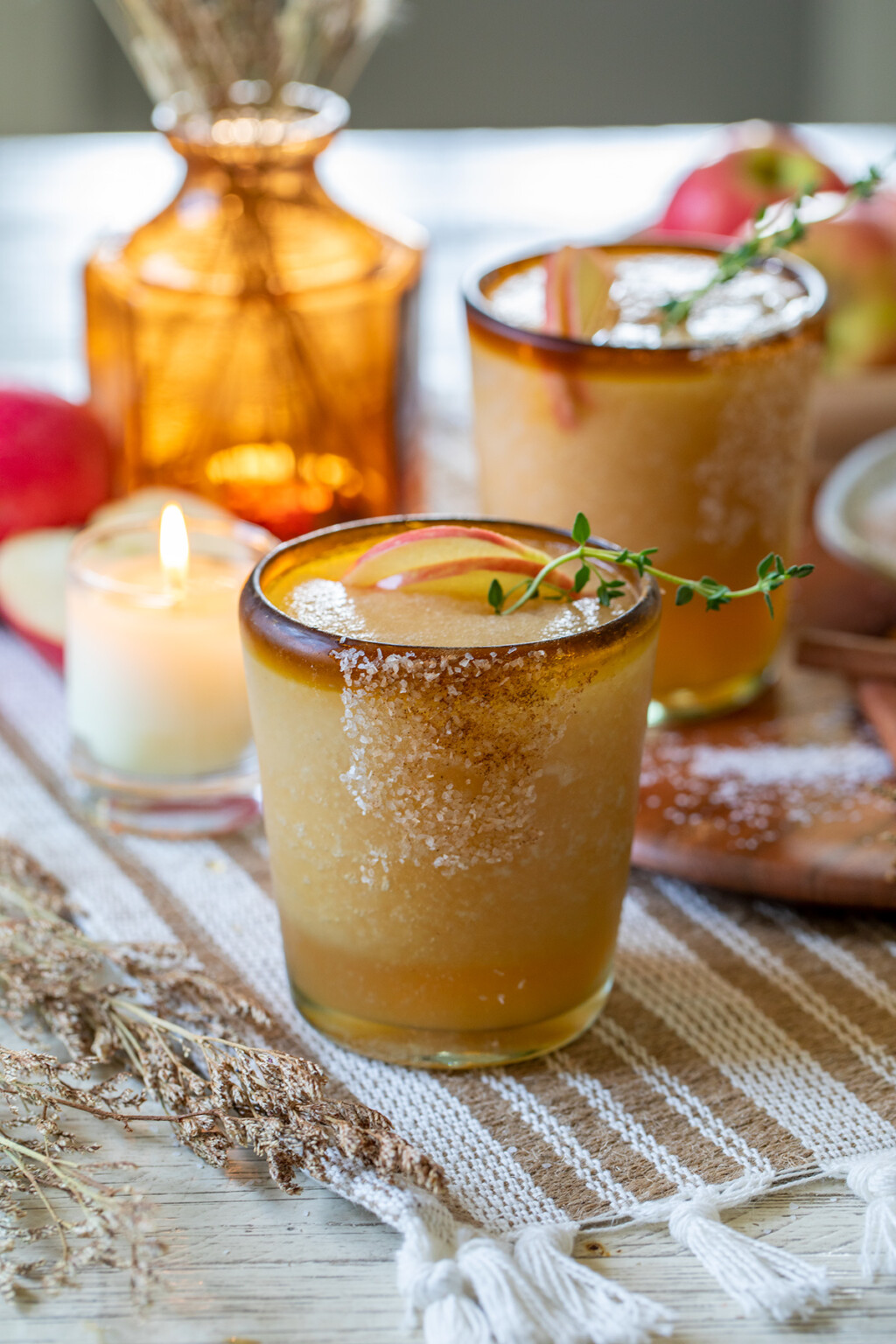 Frozen Honey Apple Cider Margaritas • Freutcake