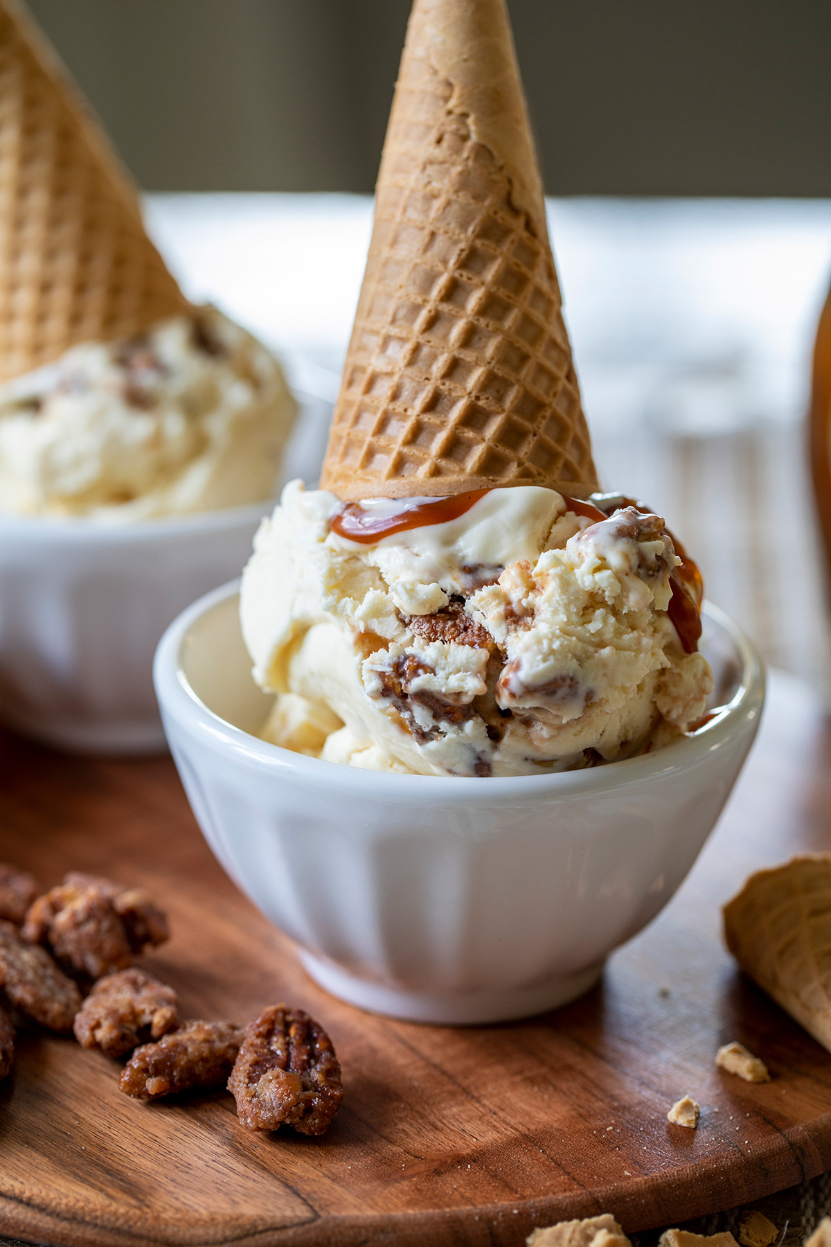 Maple Pecan Praline Ice Cream