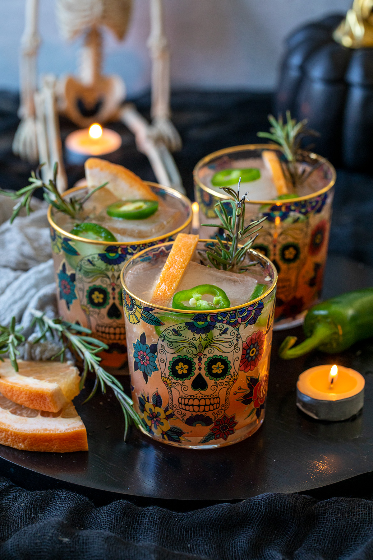 Spicy Smoked Rosemary Paloma