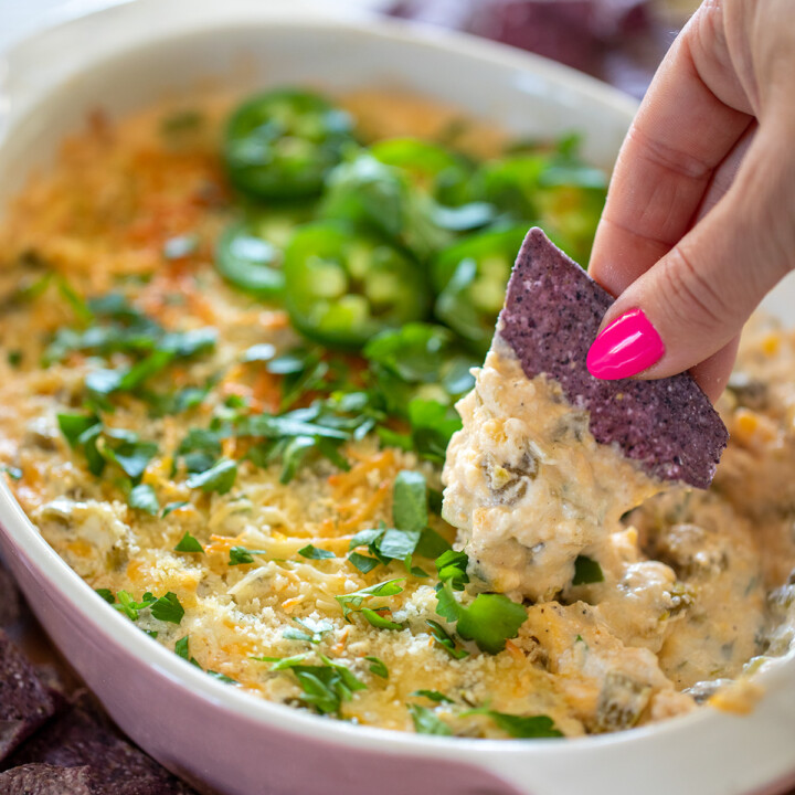 Lighter Jalapeno Popper Dip