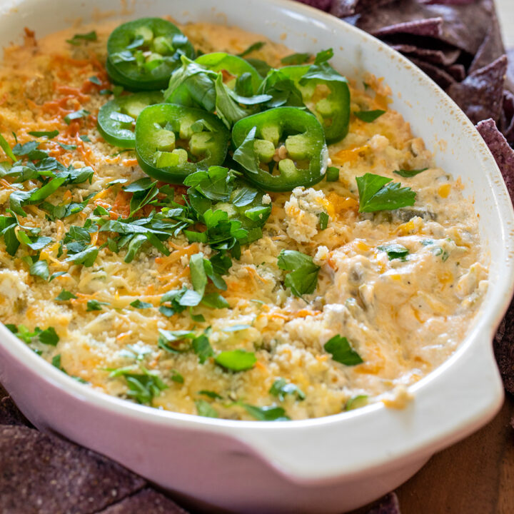 Lighter Jalapeno Popper Dip