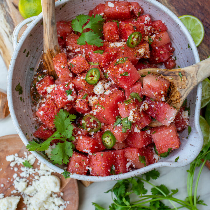 Spicy Watermelon Salad