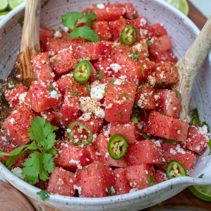 Spicy Watermelon Salad