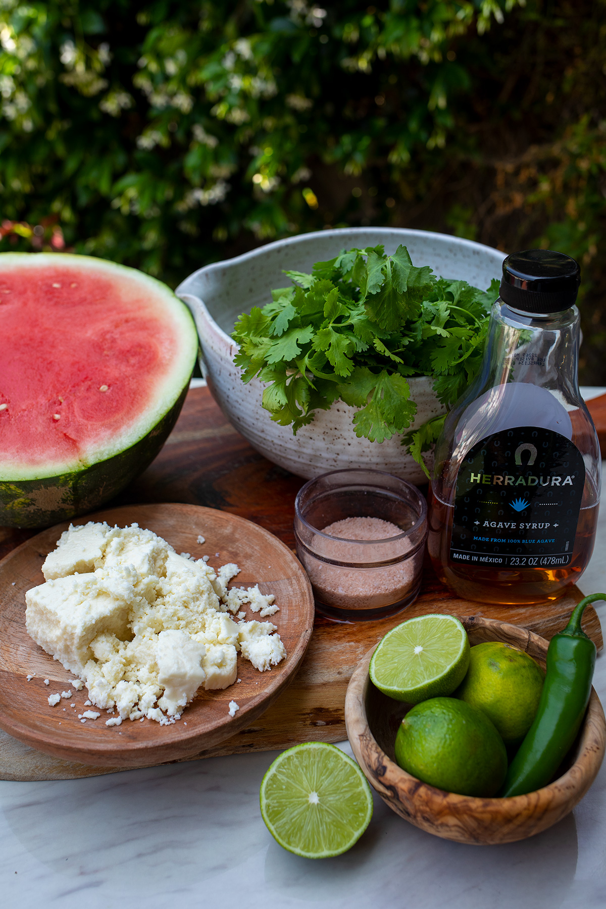 Spicy Watermelon Salad