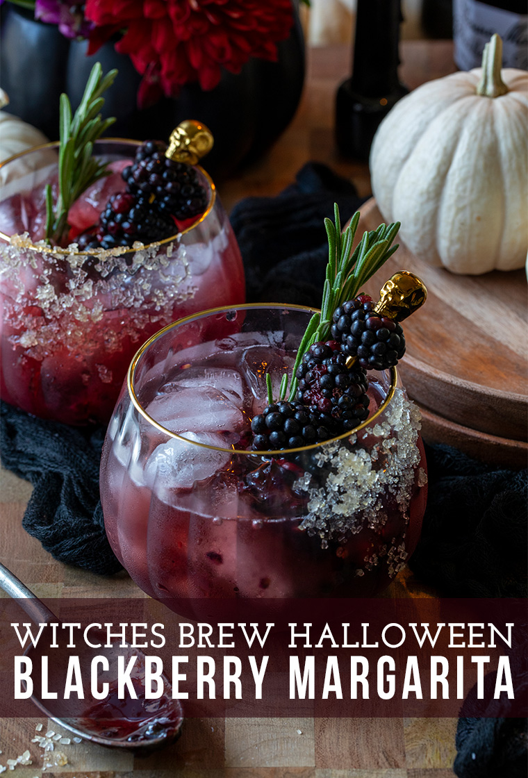 Witches Brew Blackberry Margarita