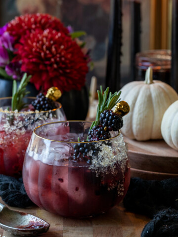 Witches Brew Blackberry Margarita