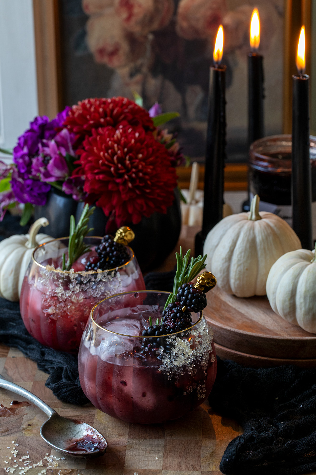 Witches Brew Blackberry Margarita