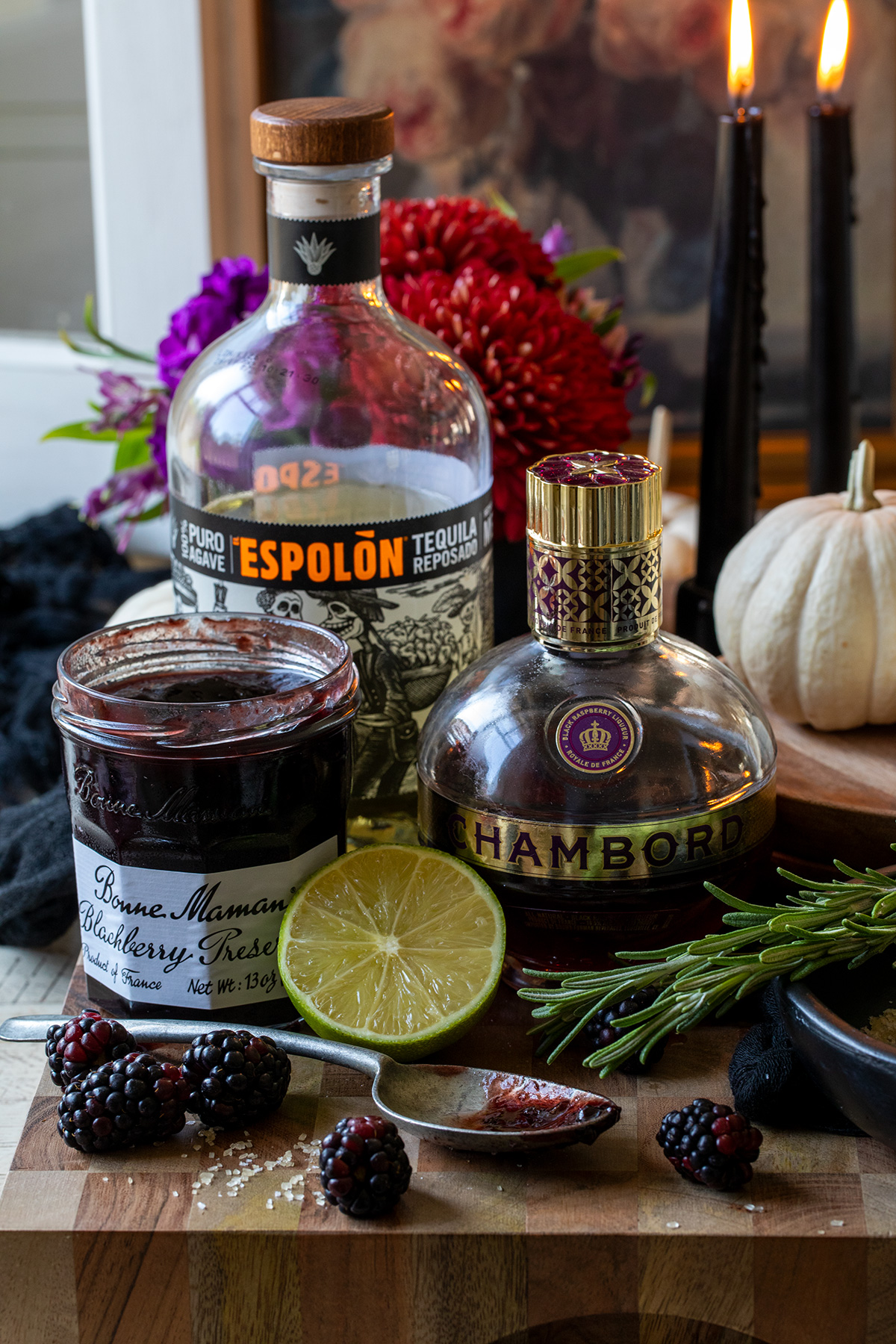 Witches Brew Blackberry Margarita Ingredients