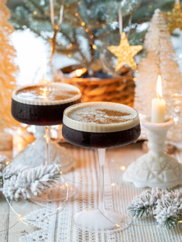 Espresso Martini Recipe with vanilla and cinnamon