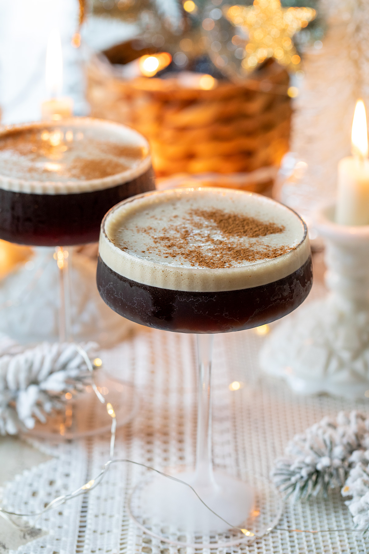 Frozen Peppermint Espresso Martini