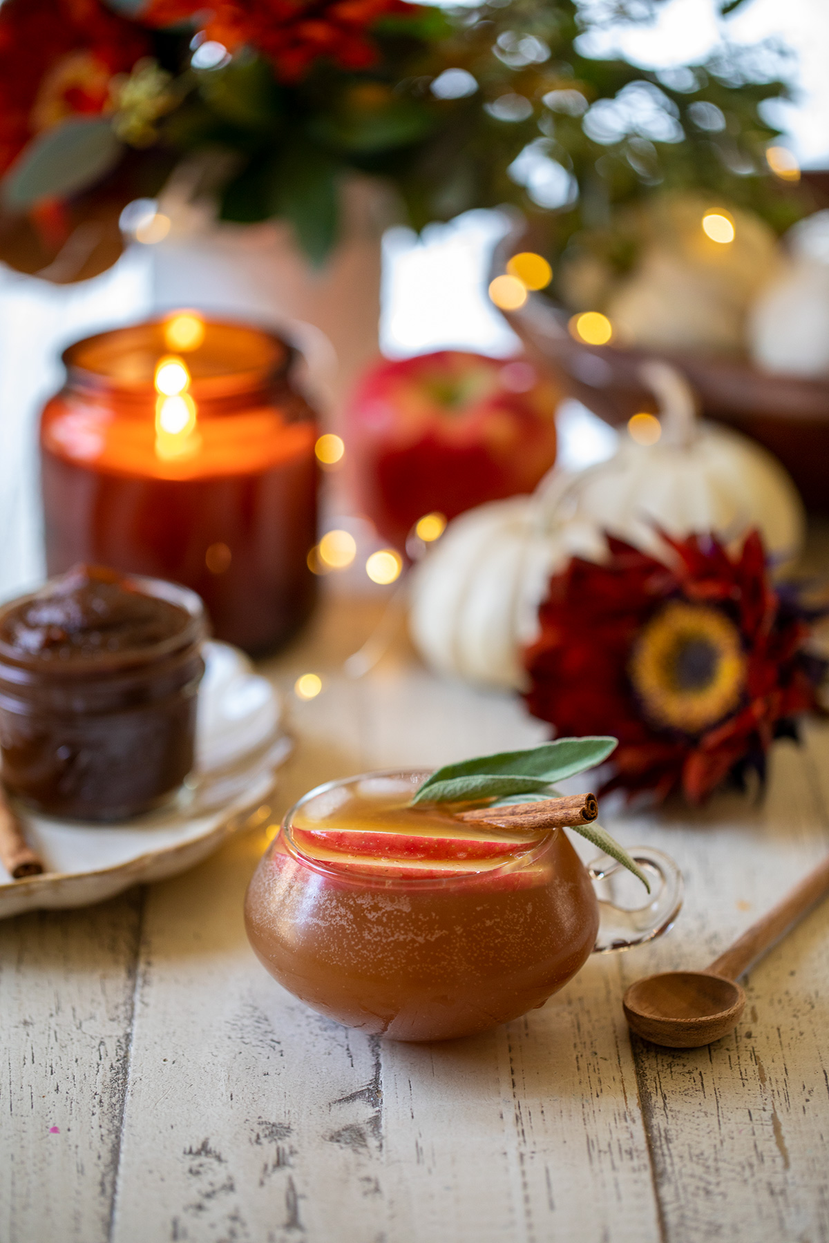 Thanksgiving Apple Whiskey Cocktail