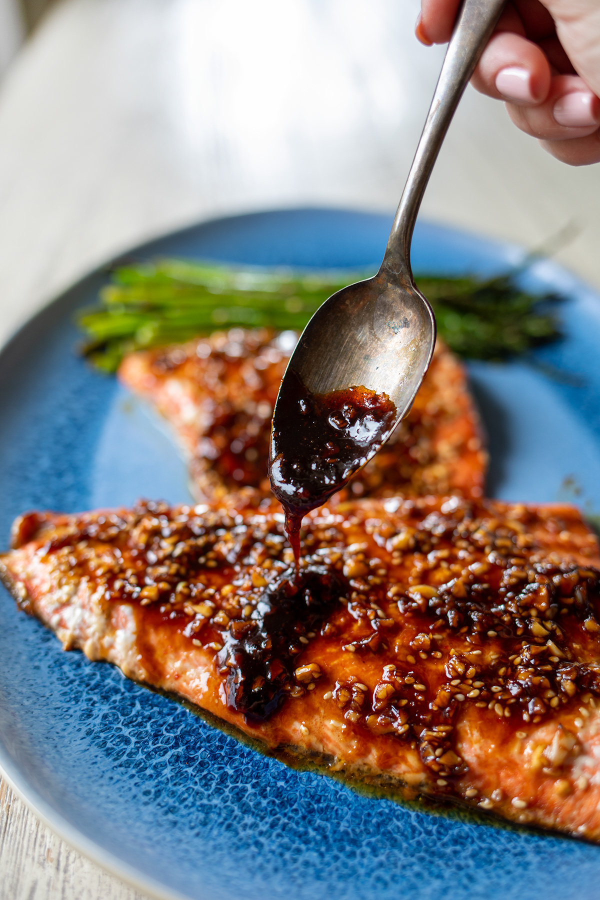 Spicy Chili Honey Salmon