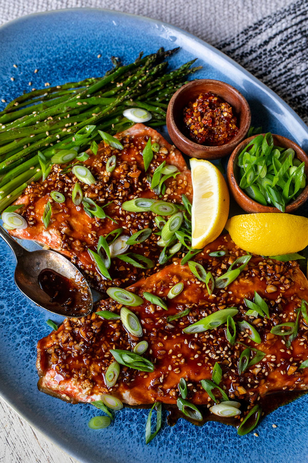 Spicy Chili Honey Salmon