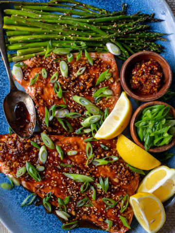 Spicy Chili Honey Salmon
