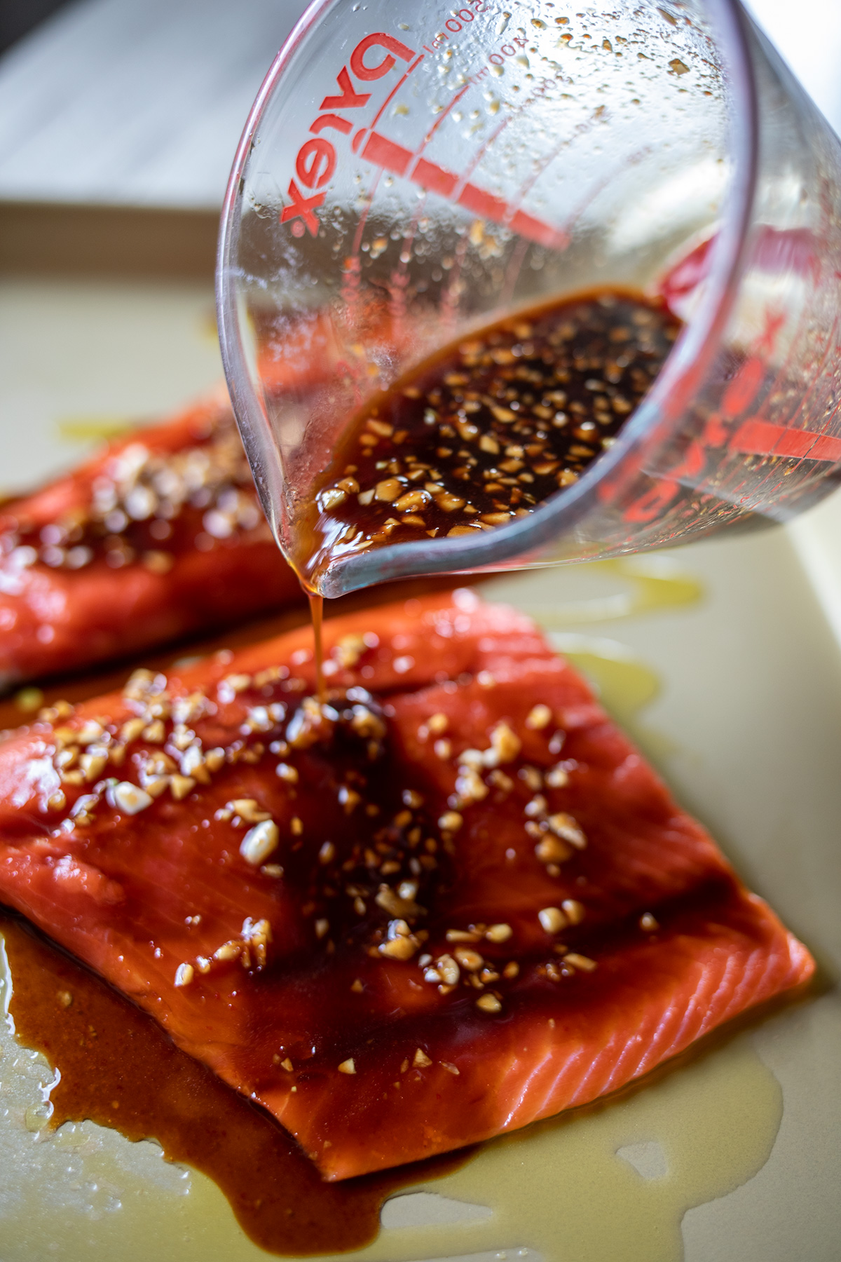 Spicy Chili Honey Salmon