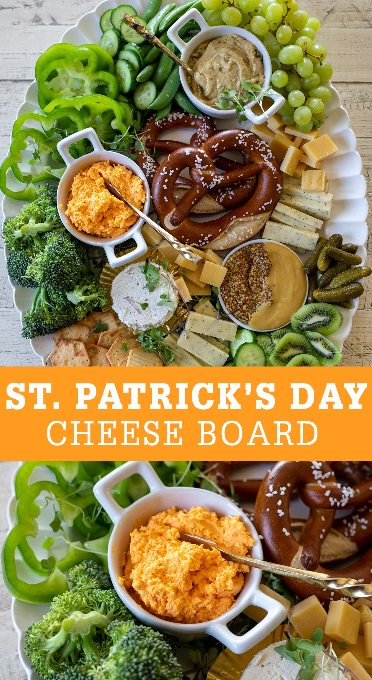 St Patricks Day Cheese Board