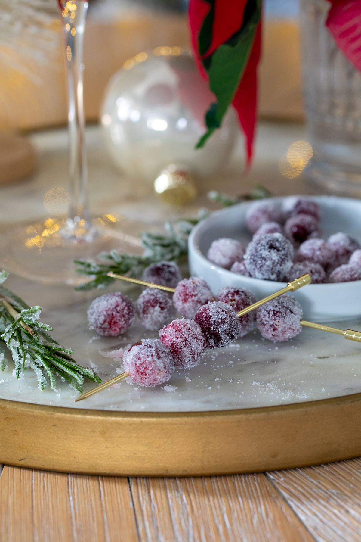 Cranberry Campari Spritz
