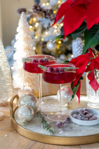 Cranberry Campari Spritz