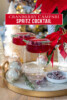 Cranberry Campari Spritz