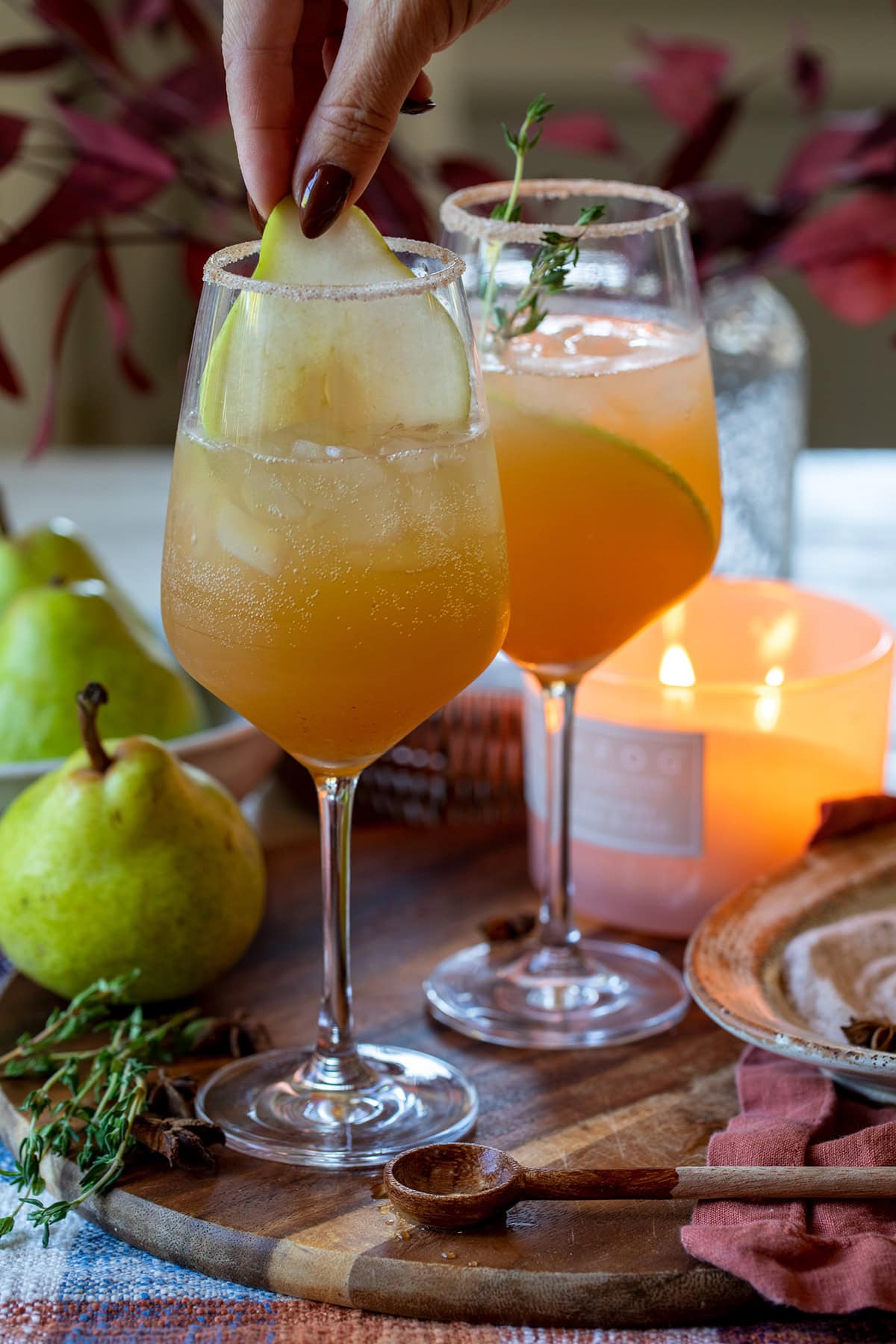 Harvest Spritz Recipe – A Sparkling Fall Cocktail