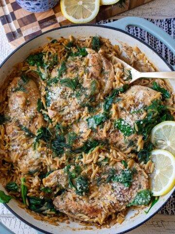 Lemon Chicken Orzo