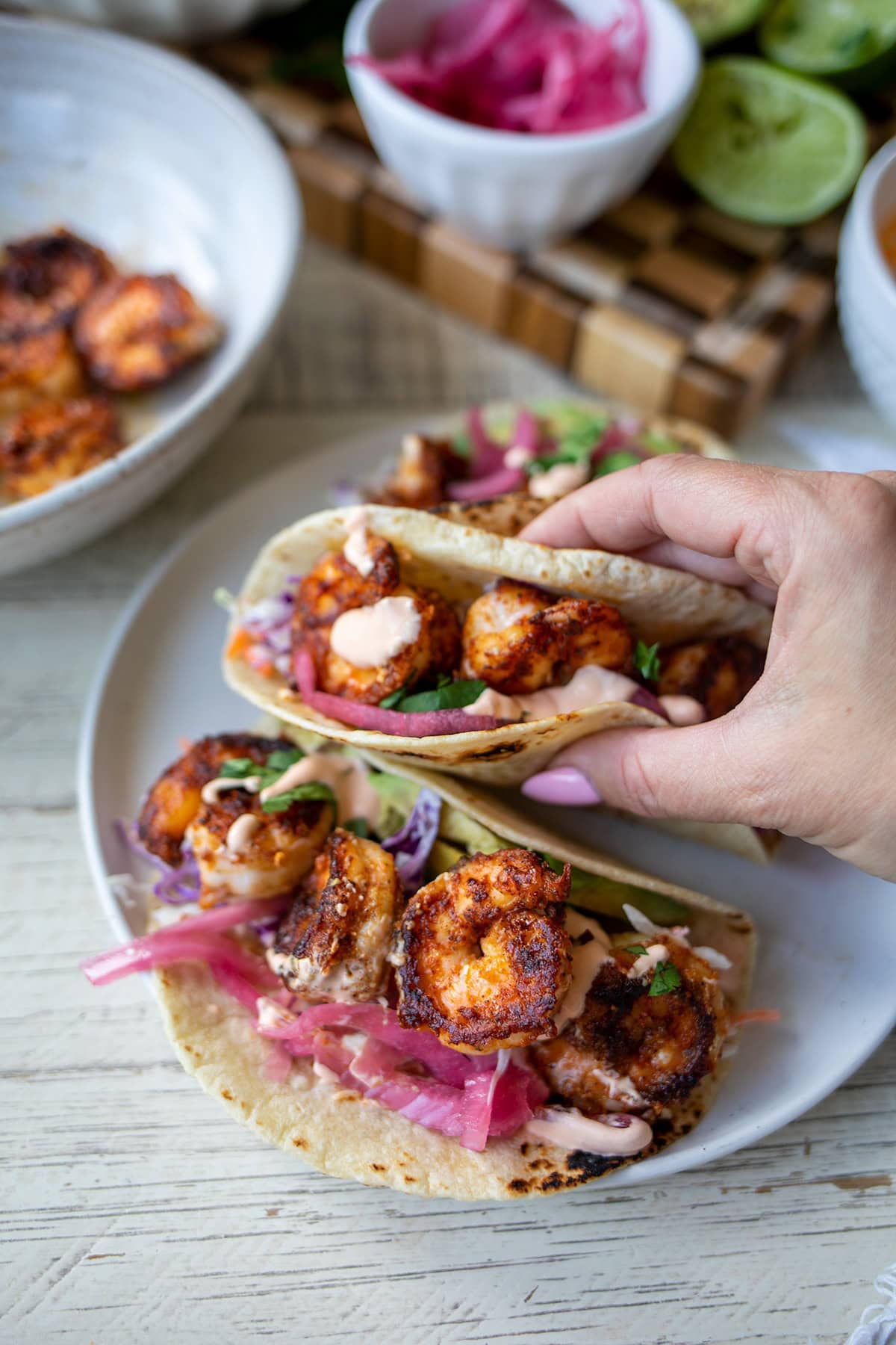 Chili Lime Shrimp Tacos