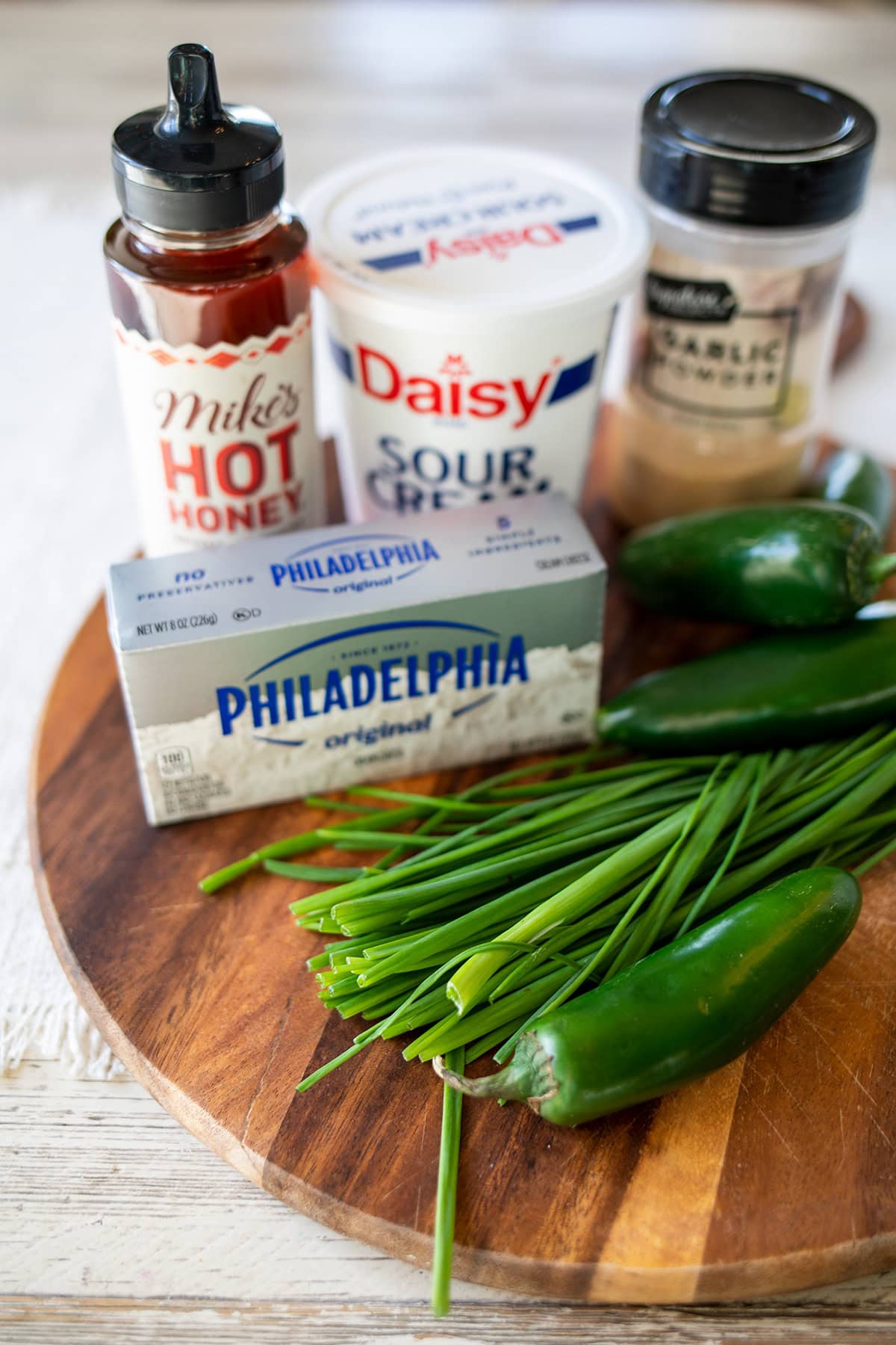 Whipped Hot Honey Jalapeño Cream Cheese Dip