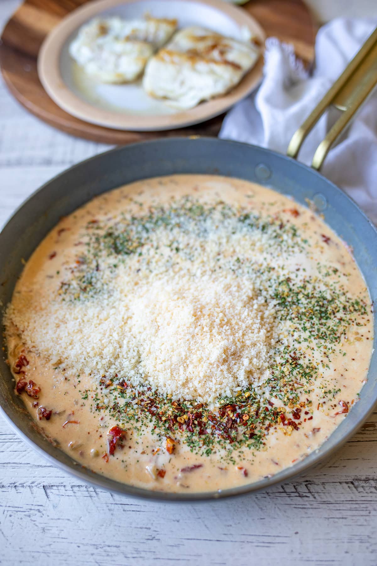 Creamy Tuscan White Fish Cod Recipe