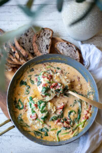 Creamy Tuscan White Fish Cod Recipe