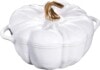 White Staub Pumpkin Dutch Oven