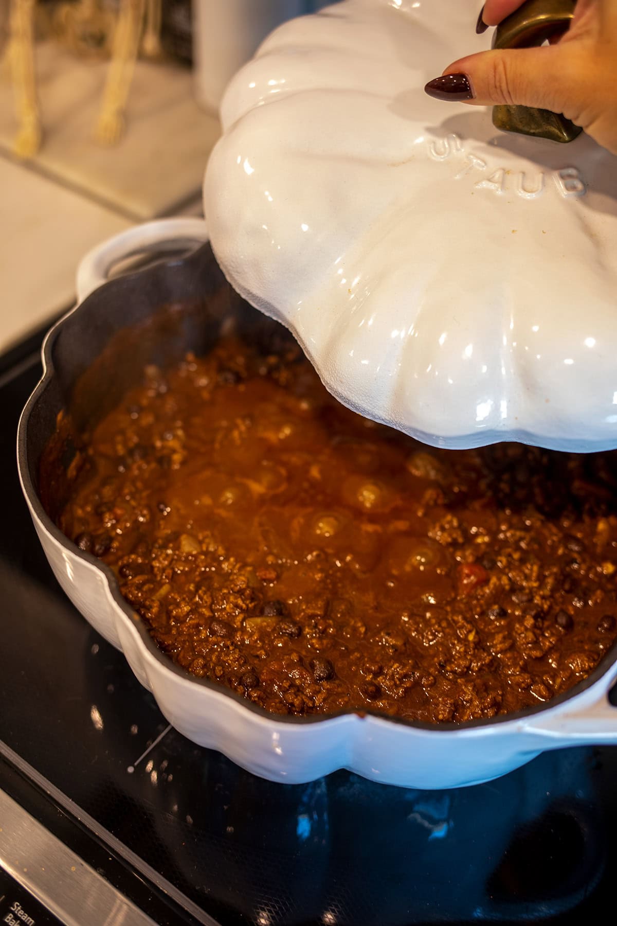 Chipotle Beef Black Bean Chili
